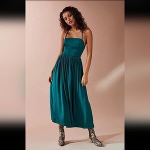 Urban Outfitters Satin Midi Dress